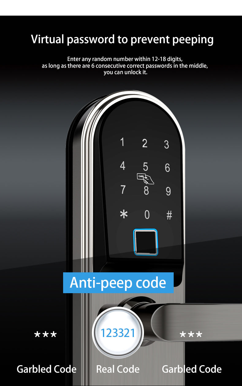 VAULT- Smart Biometric Fingerprint Passcode Door Lock Smart Living and Technology