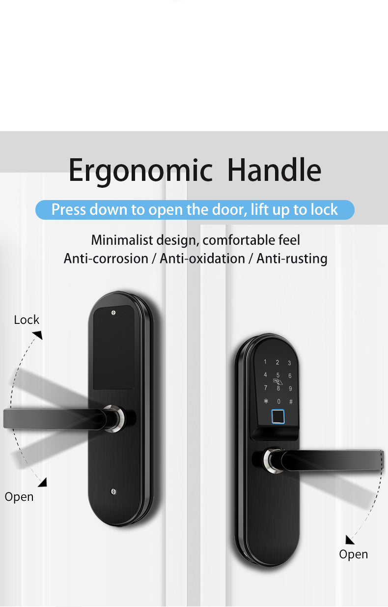 VAULT- Smart Biometric Fingerprint Passcode Door Lock Smart Living and Technology