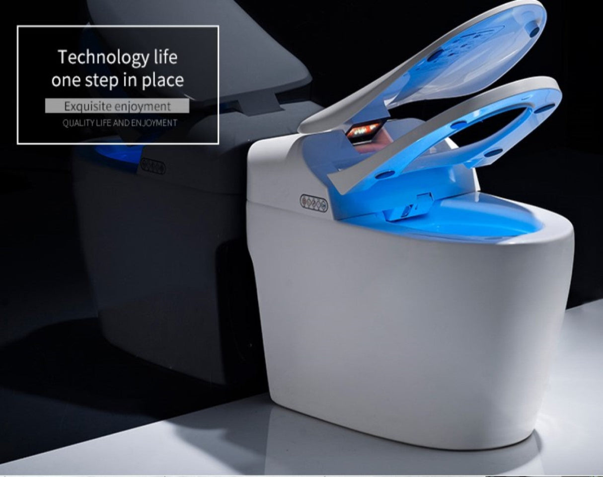 VOLCANO| Stylish Design Smart Luxury Toilet Automatic Self Cleaning Heated Seat - Available in  Different Colors Smart Living and Technology