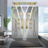 AXIS|47" COMPLETE LUXURY SHOWER SYSTEM WITH BODY JETS DUAL SHOWER SYSTEM
