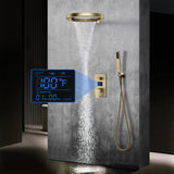 MARASI|20" COMPLETE LUXURY SHOWER SYSTEM RAINFALL SHOWER SYSTEM