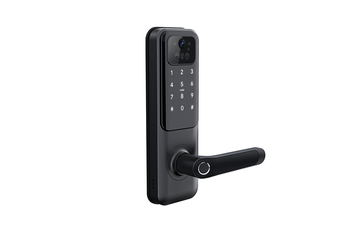 BRIDGE|US STANDARD SINGLE LATCH SMART DOOR LOCK WITH VIDEO CALLING FEATURE