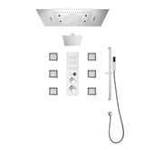 VIVRY|32" COMPLETE LUXURY SHOWER SYSTEM RAINFALL WATER MIST SPRAY SHOWER SYSTEM