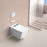 MASSY| ONE PIECE WALL MOUNTED LUXURY SMART TOILET HEATED SEAT AIR DRYER SMART TOILET