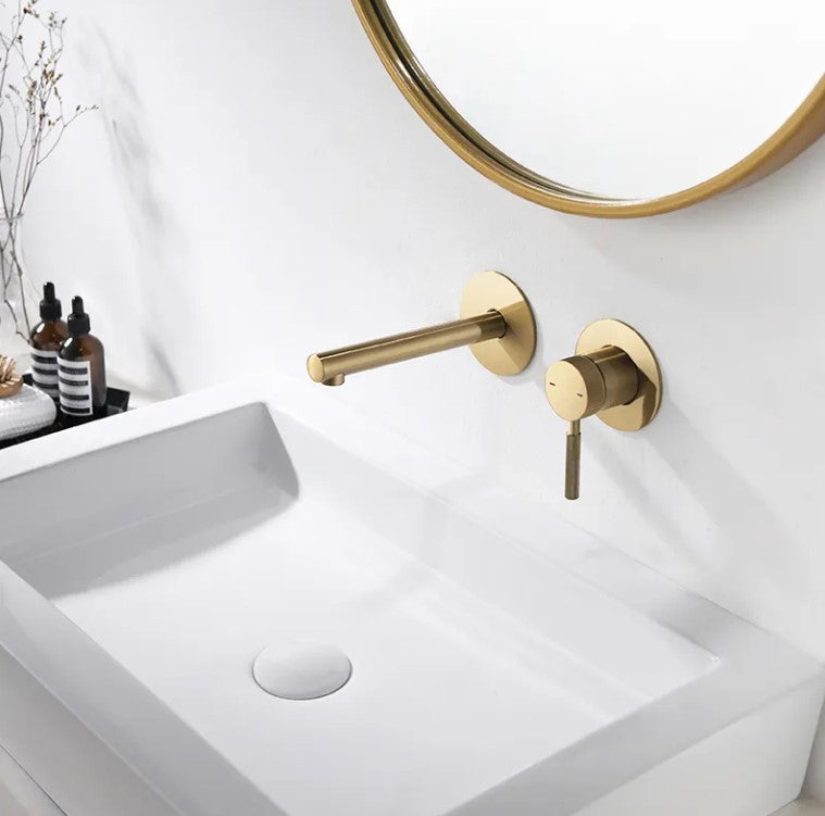 ALDA Modern Wall Mounted Bathroom Faucet