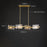 ARIA|Minimalist Luxurious Brass Chandelier Modern Glass Pendant Light  Light Pendant