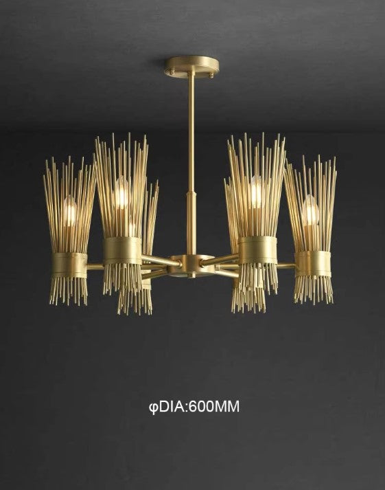 ARMI|Modern Luxury Design Round Gold Chandelier