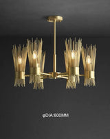 ARMI|Modern Luxury Design Round Gold Chandelier