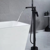 BYO|FLOOR MOUNTED TUB FAUCET FREE STANDING DUAL HANDLES BATHTUB FILLER