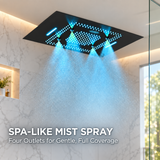 TULUM luxury shower system water-function demonstration