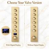 ENCORE|COMPLETE LUXURY DUAL SHOWERHEAD LED MUSIC SHOWER SYSTEM