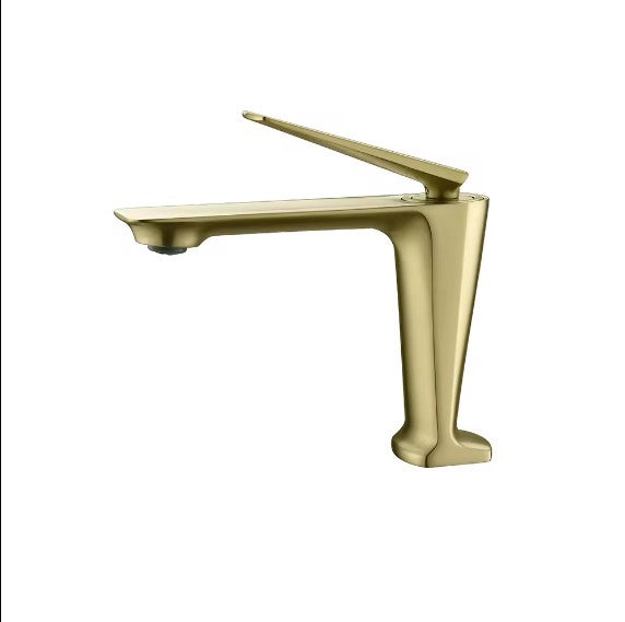 DIV|MODERN DESIGN SINGLE HOLE BATHROOM FAUCET HOT AND COLD BASIN FAUCET