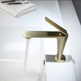 DIV|MODERN DESIGN SINGLE HOLE BATHROOM FAUCET HOT AND COLD BASIN FAUCET