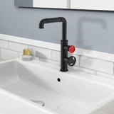 Donna |Single Hole High Hot and Cold Bathroom Faucet