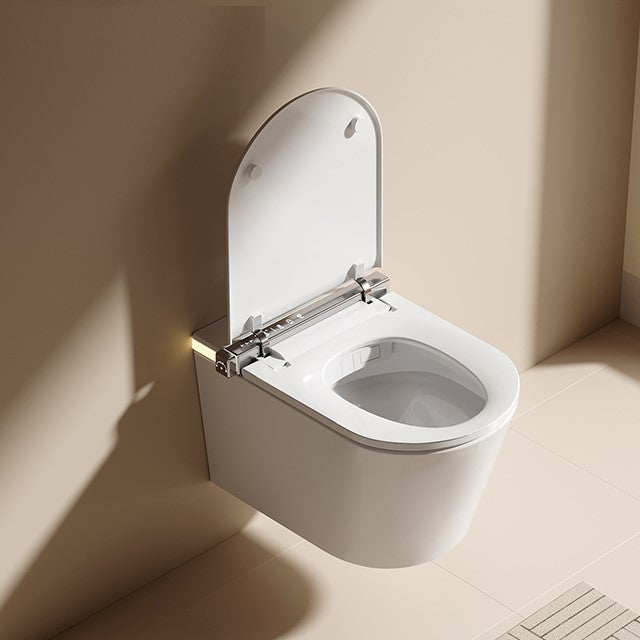 Dora | complete Wall Hung One Piece Luxury Elongated Smart Toilet Complete With Built-in Tank