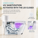 FEEVA| ONE-PIECE LUXURY SMART TOLIET FULLY AUTOMATIC TOILET