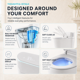 FEEVA| ONE-PIECE LUXURY SMART TOLIET FULLY AUTOMATIC TOILET