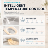 FEEVA| ONE-PIECE LUXURY SMART TOLIET FULLY AUTOMATIC TOILET