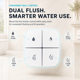 FEEVA| ONE-PIECE LUXURY SMART TOLIET FULLY AUTOMATIC TOILET