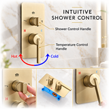 ATHENA|COMPLETE RAINFALL WATERFALL SHOWER SYSTEM