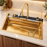 Maysoon| Complete Workstation Kitchen Sink With Digital Display Cup Rinser