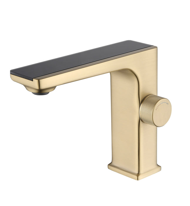 LARA| SINGLE HOLE BATHROOM SINK FAUCET WITH DIGITAL DISPLAY