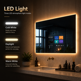 Iris | smart Bathroom Led Mirror Built-in Screen Bathroom Mirror