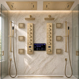 ENCORE|COMPLETE LUXURY DUAL SHOWERHEAD LED MUSIC SHOWER SYSTEM