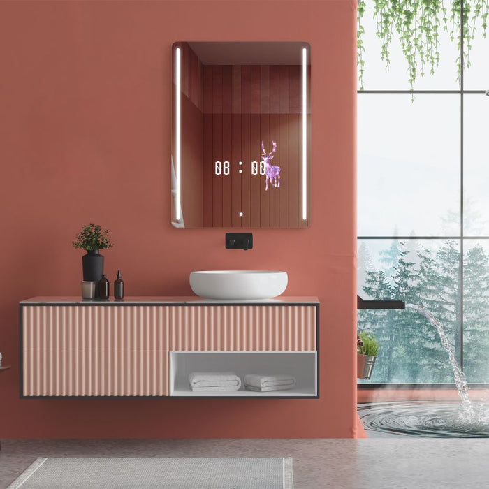 LINE| Smart LED Bathroom Mirror Built-in TV screen Android Wi-Fi Bluetooth Intelligent bathroom mirror