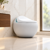 SLT9| One-piece Smart Toilet Round shaped fully automatics  luxury smart toilet