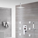 SOFI|12" IN CIELING MOUNT COMPLETE SHOWER SYSTEM