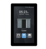 Wall LCD Light Switch Glass touch Screen Light Switch 6 in 1 1/2/3/4 Gang Curtain and Roller Blind Control Switch