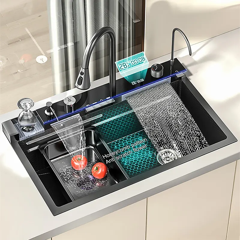 Maysoon| Complete Workstation Kitchen Sink With Digital