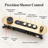AMAZEER|36" IN CEILING MOUNT COMLETE LED MUSIC SHOWER SYSTEM