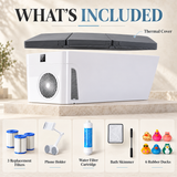Frost| Smart All-in-One Cold Plunge Tub with Built-In Chiller, Filtration & App Control