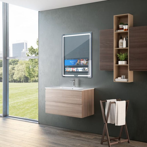 REEF| Smart LED Bathroom Mirror Built-in TV screen Android Wi-Fi Bluetooth Intelligent bathroom mirror