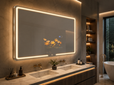 REEF Smart LED Bathroom Mirror Built-in TV screen  Wi-Fi Bluetooth Intelligent bathroom mirror