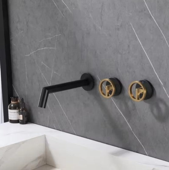 ROVE|MODERN STYLISH DUAL HANDLE BATHROOM FAUCET