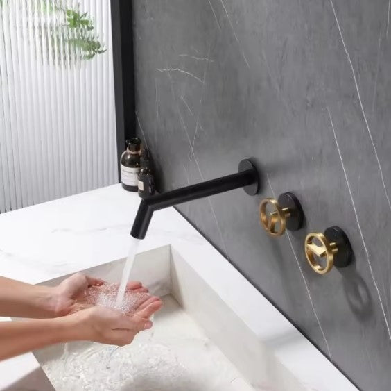 ROVE|MODERN STYLISH DUAL HANDLE BATHROOM FAUCET