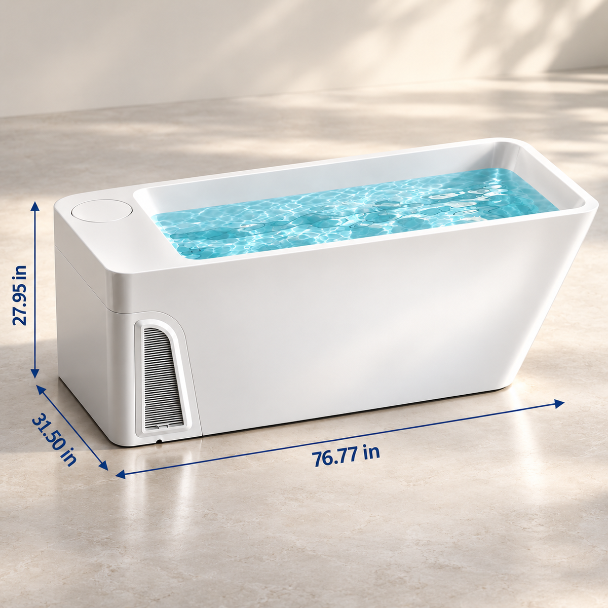Frost| Smart All-in-One Cold Plunge Tub with Built-In Chiller, Filtration & App Control