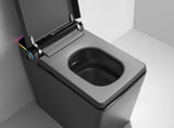 SLT25| ONE-PIECE TOILET SQUARE SHAPE SMART TOILET FLOOR MOUNTED TOILET BIDET