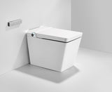 SLT25| ONE-PIECE TOILET SQUARE SHAPE SMART TOILET FLOOR MOUNTED TOILET BIDET