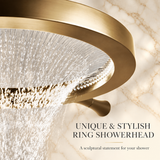 MARASI|20" COMPLETE LUXURY SHOWER SYSTEM RAINFALL SHOWER SYSTEM
