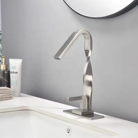 TILT|MODERN DESIGN LUXURY SINGLE HOLE BATHROOM FAUCET