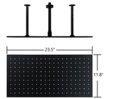 VIVE|23"Complete Rainfall Shower System With 6 Body Jets