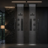 ENCORE|COMPLETE LUXURY DUAL SHOWERHEAD LED MUSIC SHOWER SYSTEM