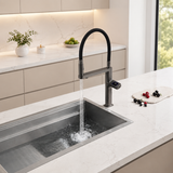 ARIAS| Touch Single Hole Kitchen Faucet Digital Display and Sensor