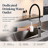 ARIAS| Touch Single Hole Kitchen Faucet Digital Display and Sensor