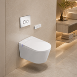 Aveeda| Elongated Wall Mounted Luxury Smart Toilet