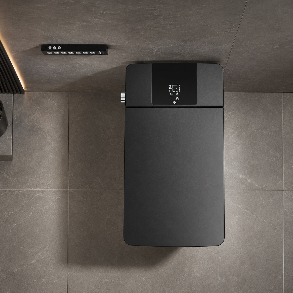 AVINDI| Smart One-Piece Toilet Square Shape Luxury Resort Style Floor Mounted Remote Control Smart Toilet